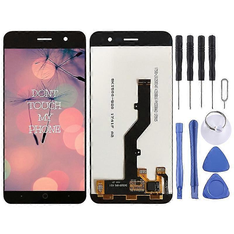 OEM LCD Screen Compatible  ZTE Blade A520 with Digitizer Full Assembly (Black)