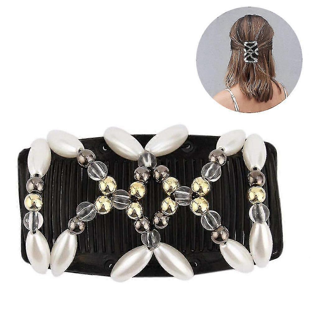 Double-row Insert Comb H Iron H Combs Beads Double H Comb Clip Stretchy H Clips For Any H