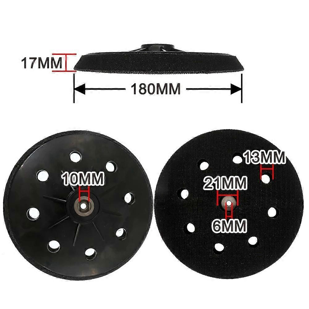 Air Tool Accessories Wall Polishing Pad 180mm Power Tools Sanding Discs Tools Workshop Equipment 2021