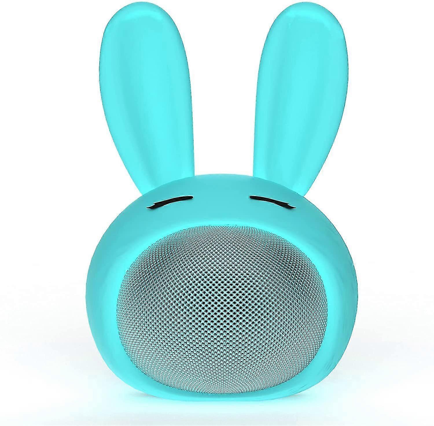 Cute Bluetooth Speaker | fun and powerful hands-free kit | waterproof,Turquoise