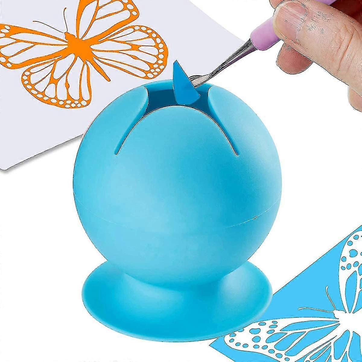 Vinyl Weeding Scrap Collector Suctioned - Blue