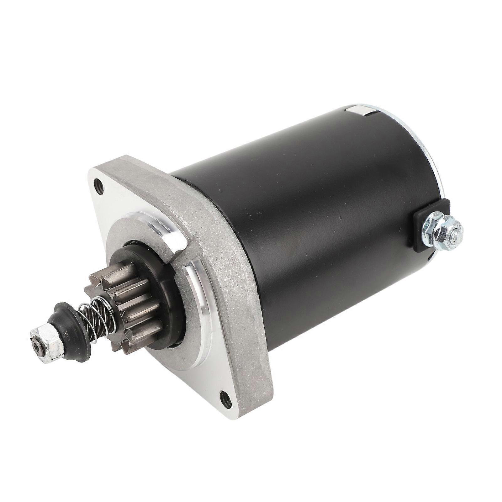 Electric Lawn Mower Engine Motor 21163‑7024 High Torsion Waterproof 10 Teeth Starter Motor Replacement for Cub Cadet Tractor LTX1046 LTX1050