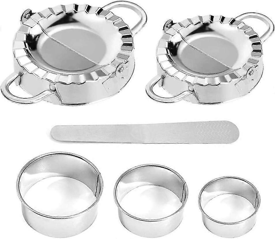 6 Piece Dumpling Machine Dumpling Mold Stainless Steel Dumpling Machine Dumpling Utensils Set Kitchen Accessories