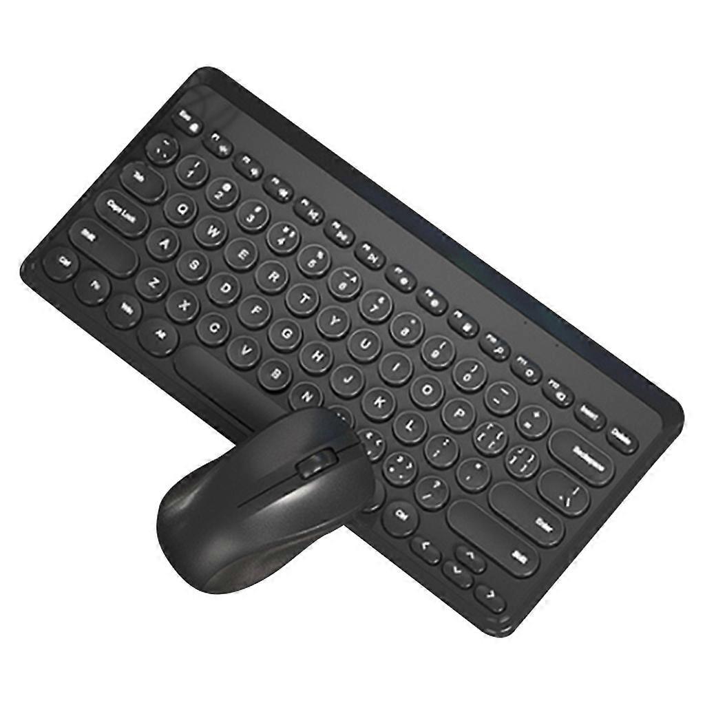 Durable Wireless Keyboard and Mouse Combo Full Size Energy Saving Thin Mouse