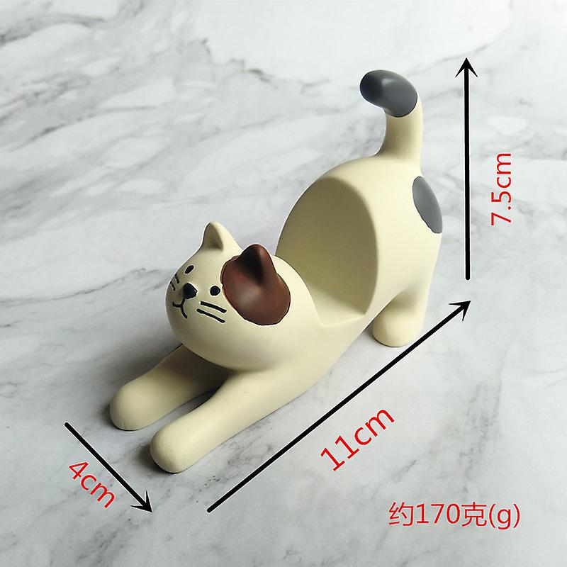 Decole Resin Cat Phone Stand
