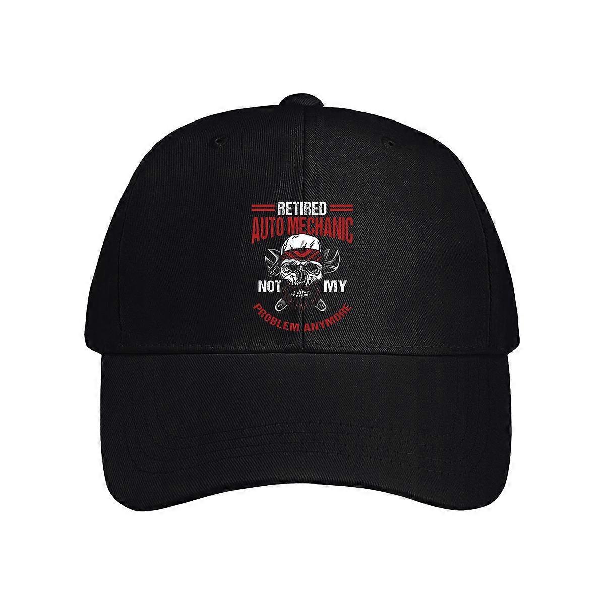 Retired Auto Mechanic Not My Problem Anymore Baseball Cap