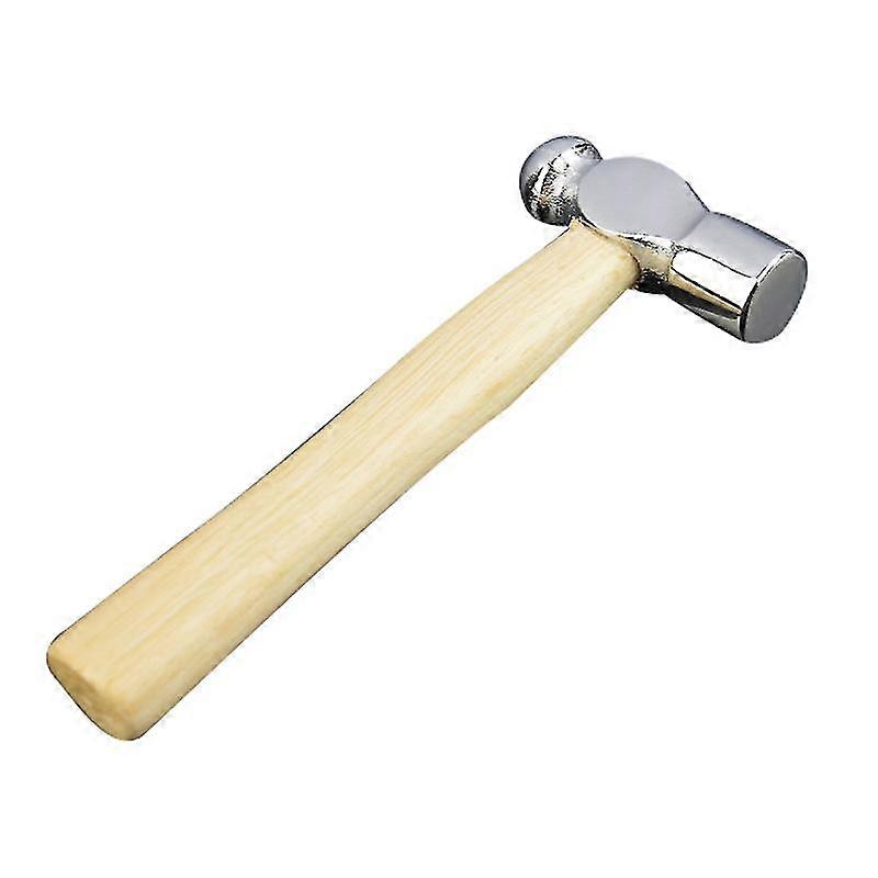 Round head hammer wooden handle Mini hammer home installation small hammer cross-border chrome foreign trade round head hammer