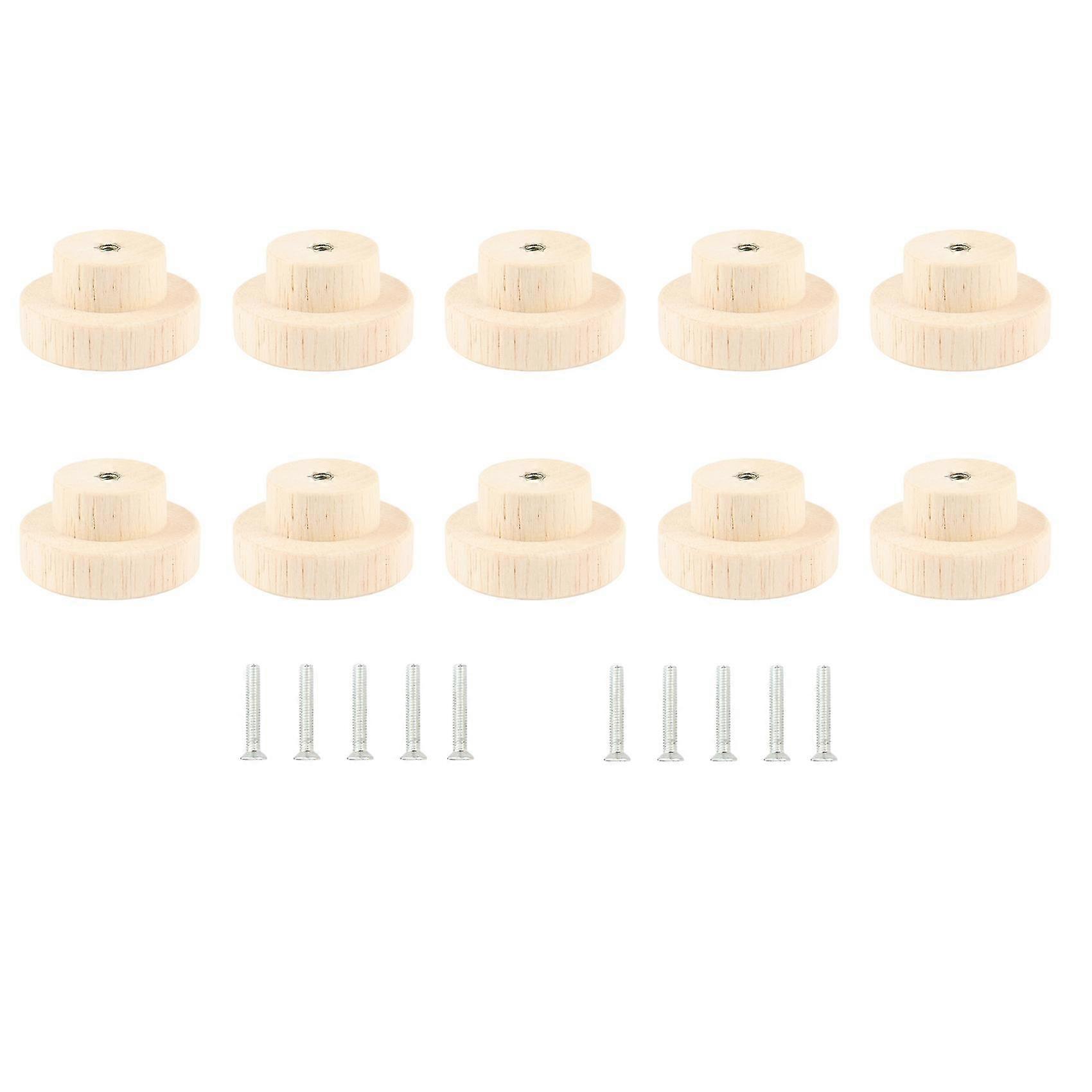 10pcs Round Pull Knobs Cabinet Er Wardrobe Knobs For Cabinet Er