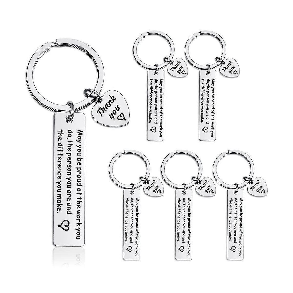 6 Pcs Make A Difference Inspiratal Coer Leaving