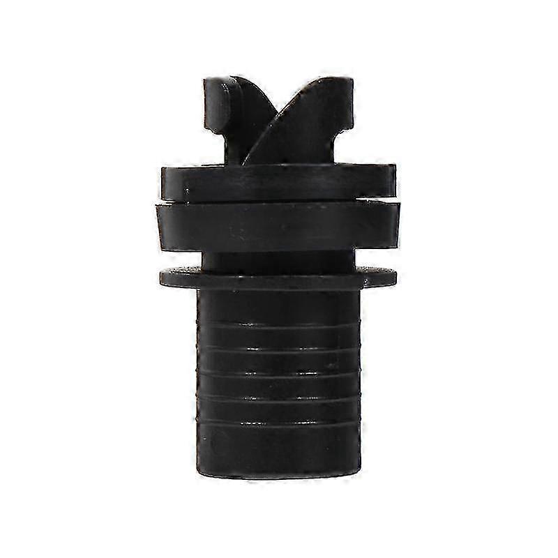 1 Stück Boot Luftventile Schlauchadapter Multifunktionsstecker Schlauchkonverter (Schwarz)
