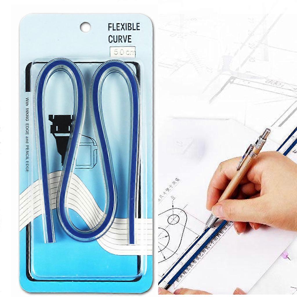 Flexible Curve Ruler Bendable Ruler for Engineering Design and Drawing