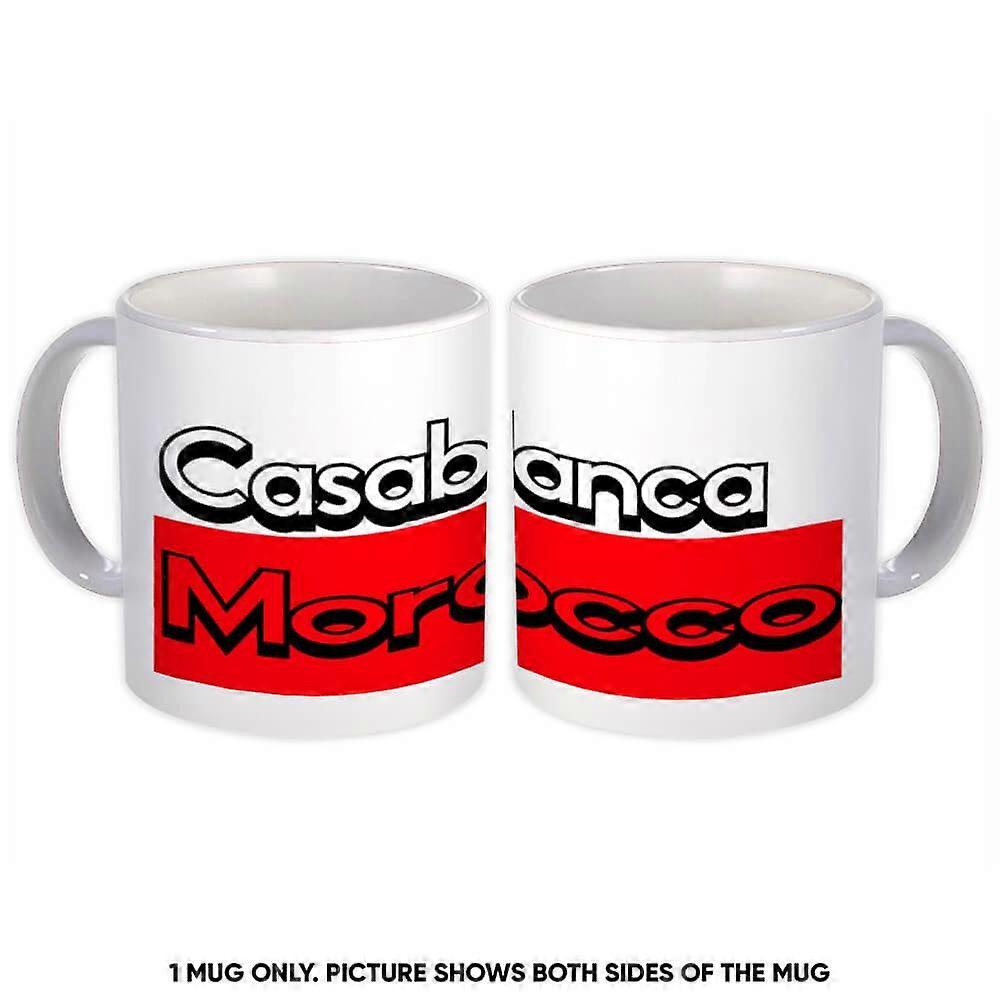 Gift Mug: Casablanca Morocco Rectangle
