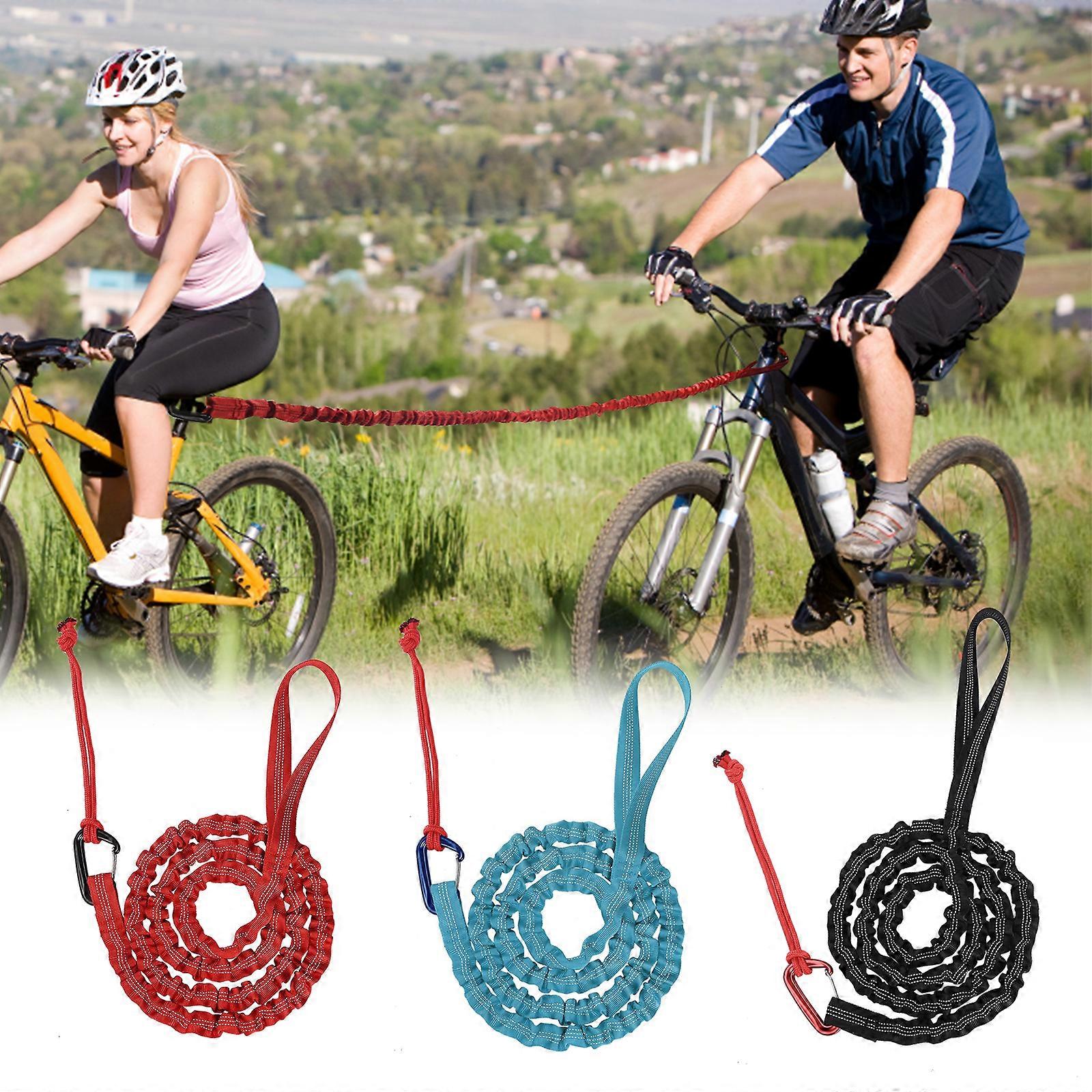 3M الدراجة بنجي سحب حبل للأطفال الكبار ركوب الدراجات تمتد سحب حزام مع حقيبة