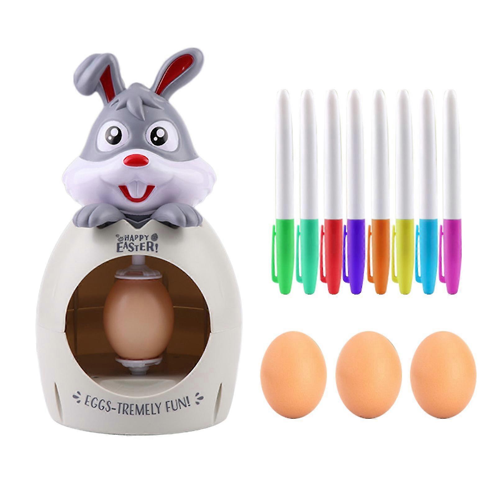 Easter Egg Mini Decorative Tool Set Art And Crafts Set Egg Decorative Turntable Easter Egg Painting Machine