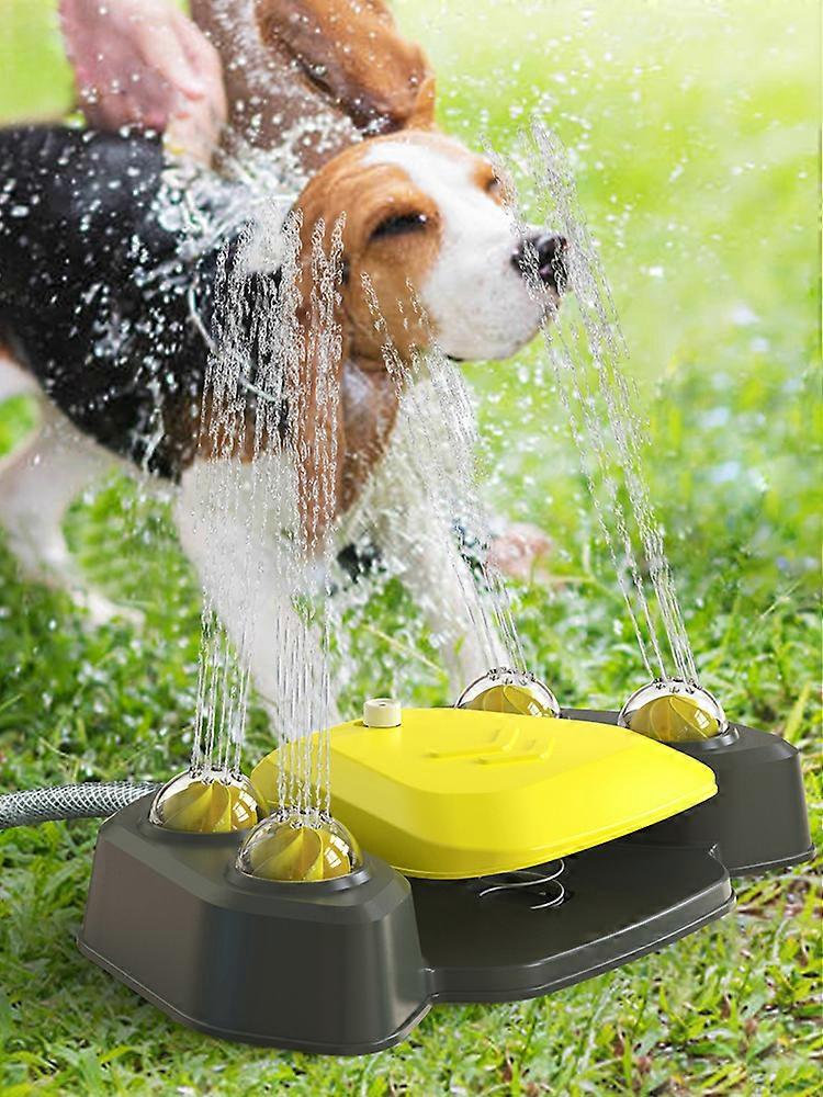 NEW Upgraded Summer Smart Dog Water Toy Automatic Feeder, Durable ABS, Blue, 43x26x10 cm
