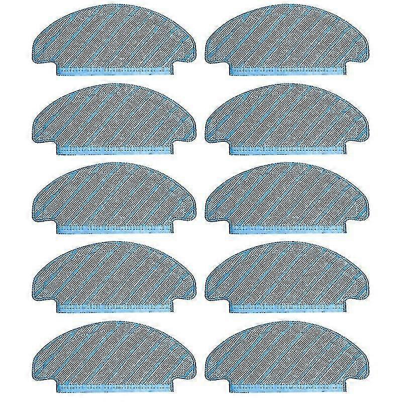 10pcs Paños de fregona Paños de limpieza para Ecovacs Deebot T8