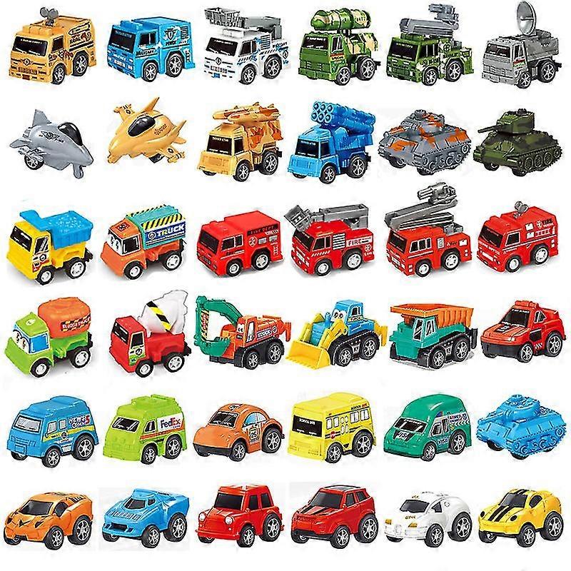 Mini Auto Simulation Auto Modell Puzzle Zurück zum Auto Engineering Auto Polizei Auto Rennen Spielzeug