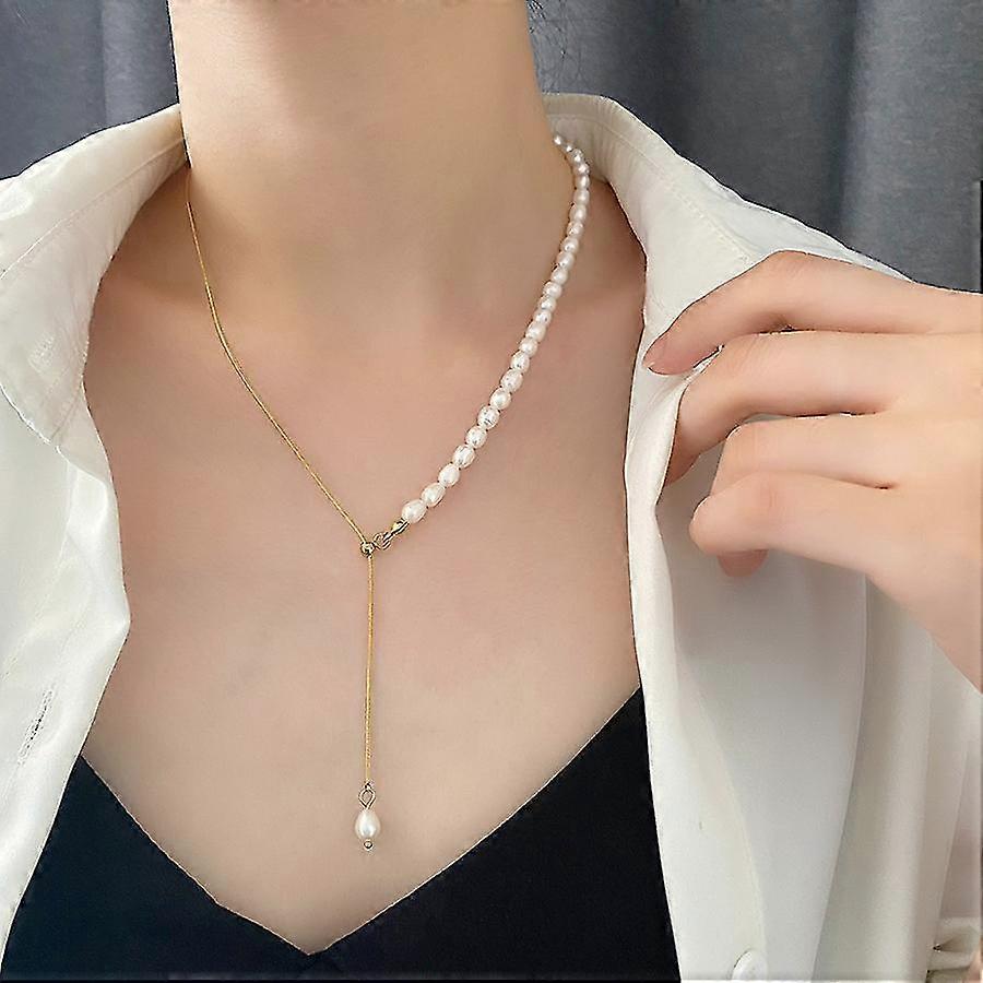 All  match light luxury natural pearl titanium