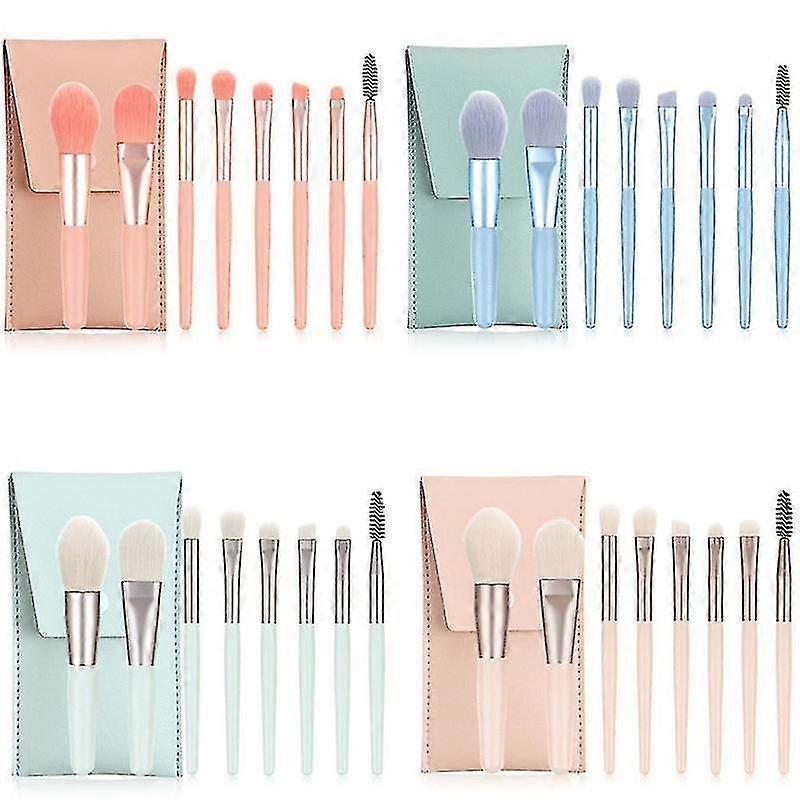 powder eyeshadow blending foundation eyelash eyebrow make up brushes