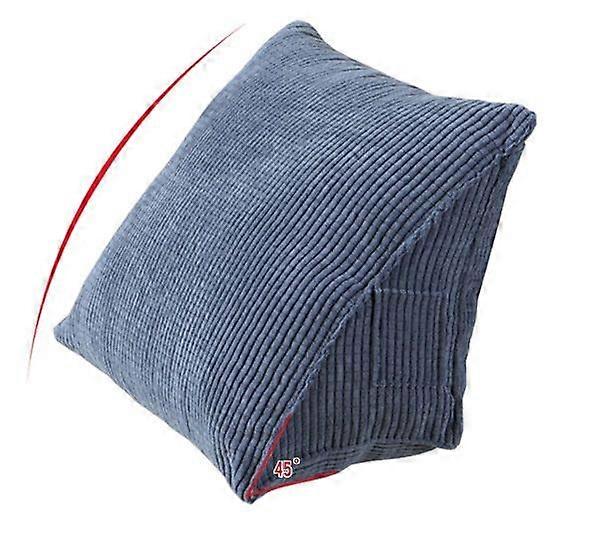 Triangular Wedge Pillow, Bed Back Positioning Back Pillow Suitable For Bed Sofa Back Reading
