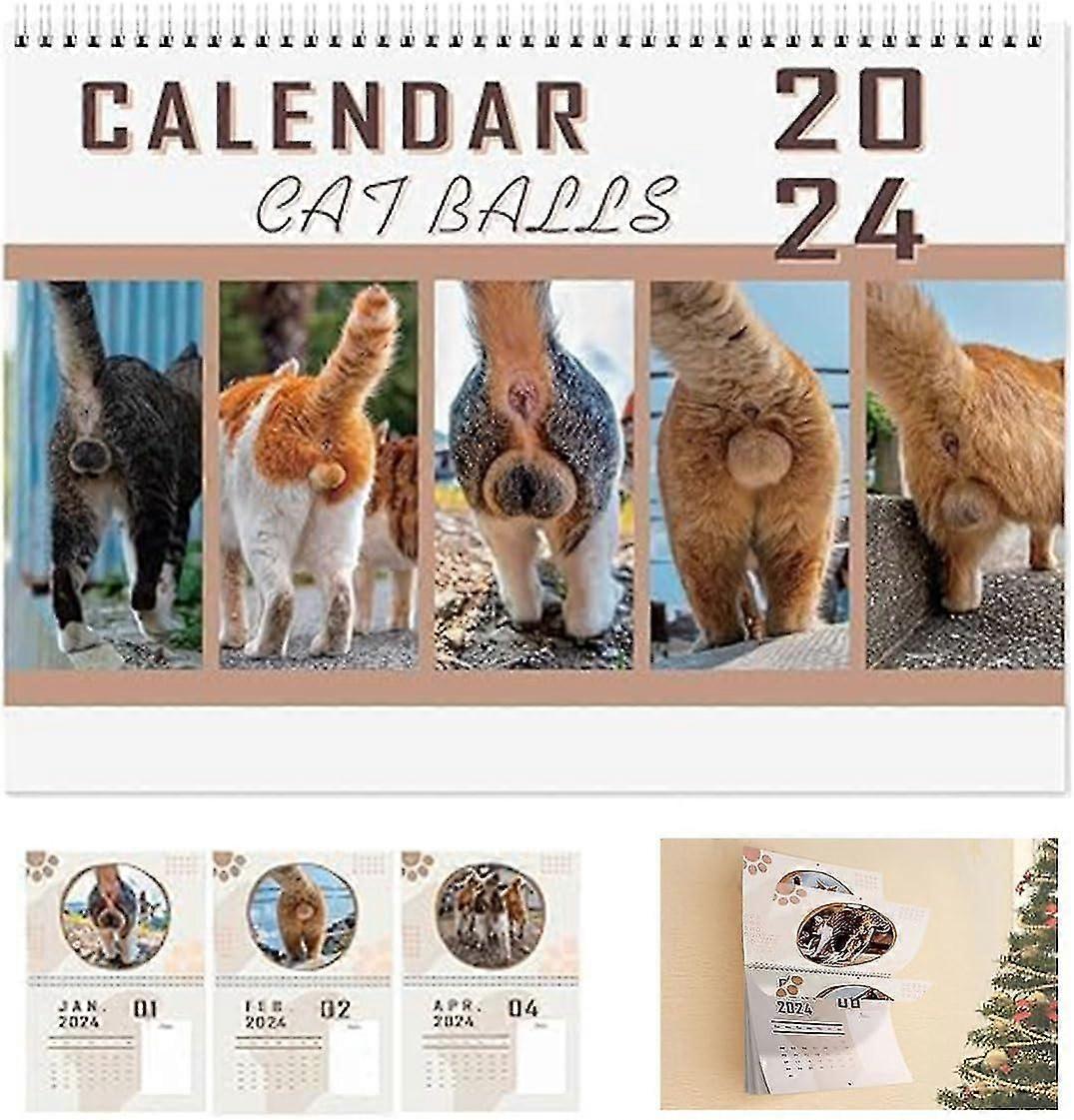 Cat 2024, Cat Butthole 12 Cat Calendar, Nuevo Cat Ball 2024