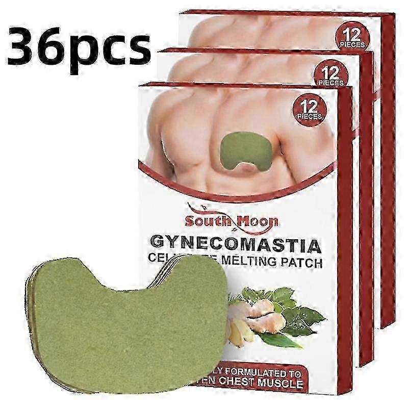 36pcs Luhaka Gynecomastia Cellulite Melting Patch, Gynecomastia Cellulite Melting Patch, Gynecomastia Compress Patch