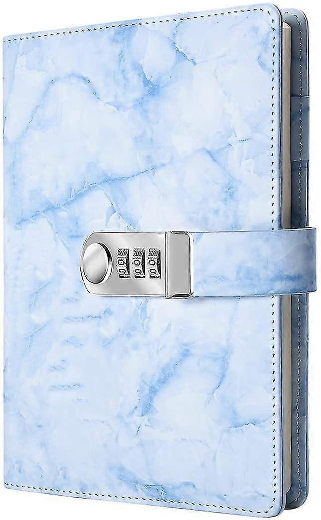 A5 Creative Pas Lo Journal Pu Leather Combination Lo Diary Digital Pas,1079