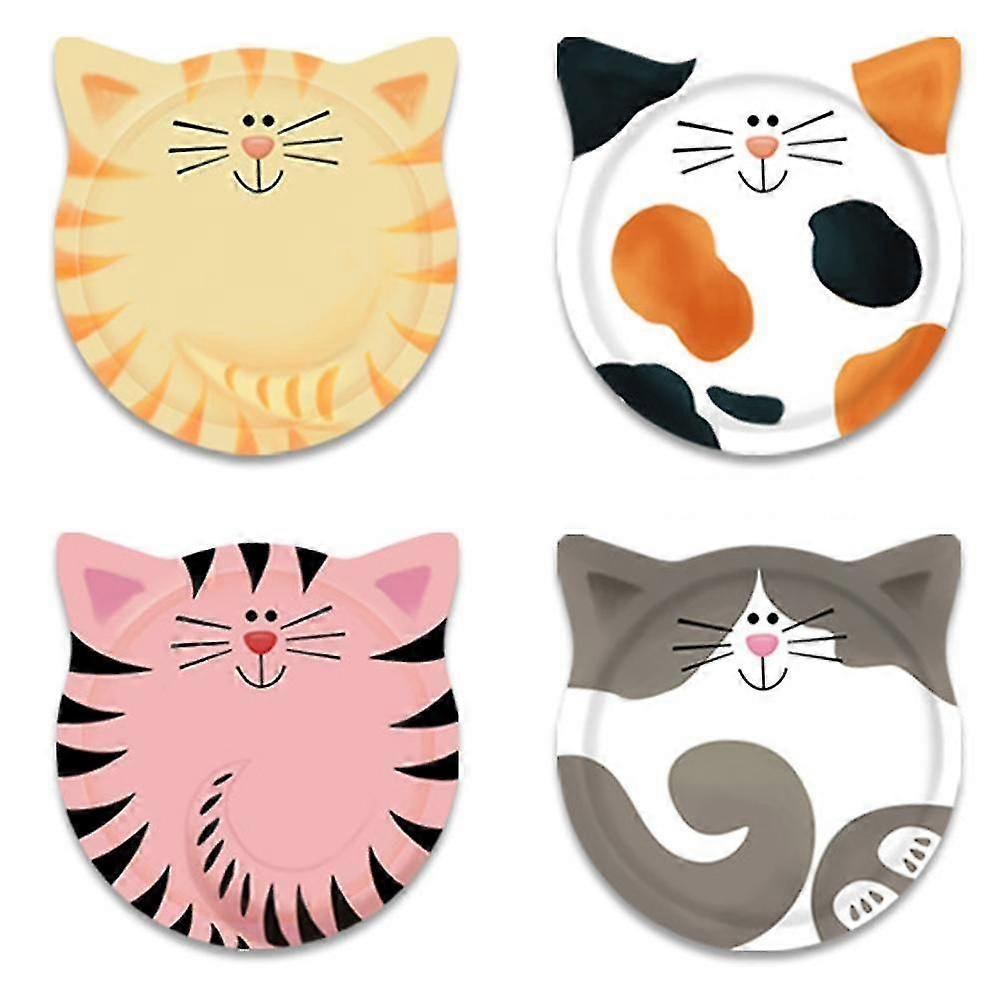 Unique Gift Ideas ForLovers - Set Of 4Shaped Ceramic Coasters