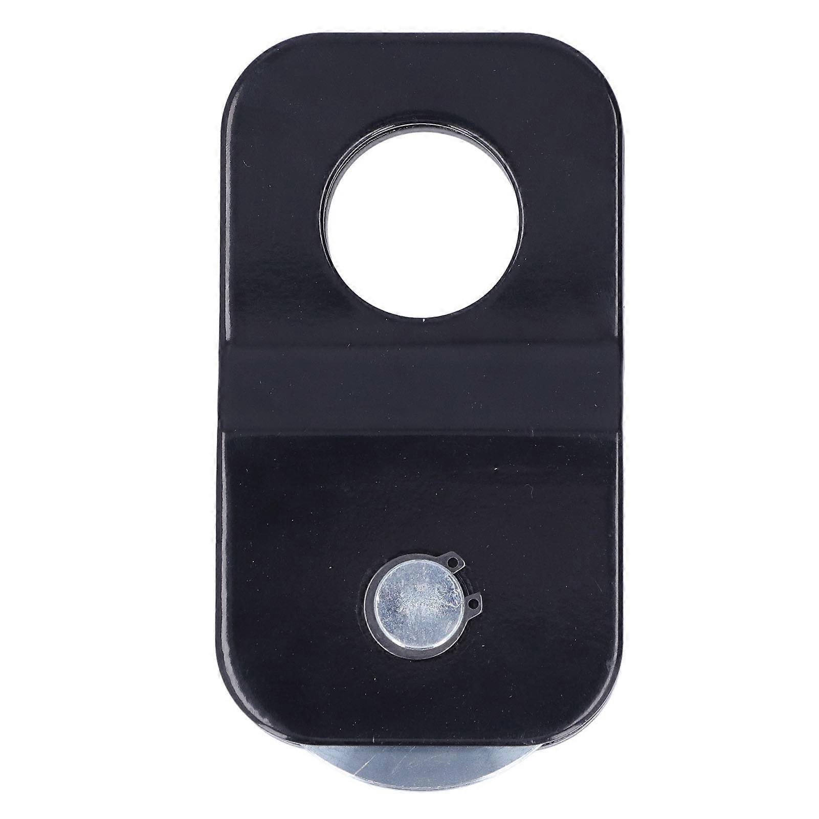 4 Tons/8800lbs Load Capacity Winch Pulley Snatch Block High Tensile Strength Steel Black for Offroad Recovery