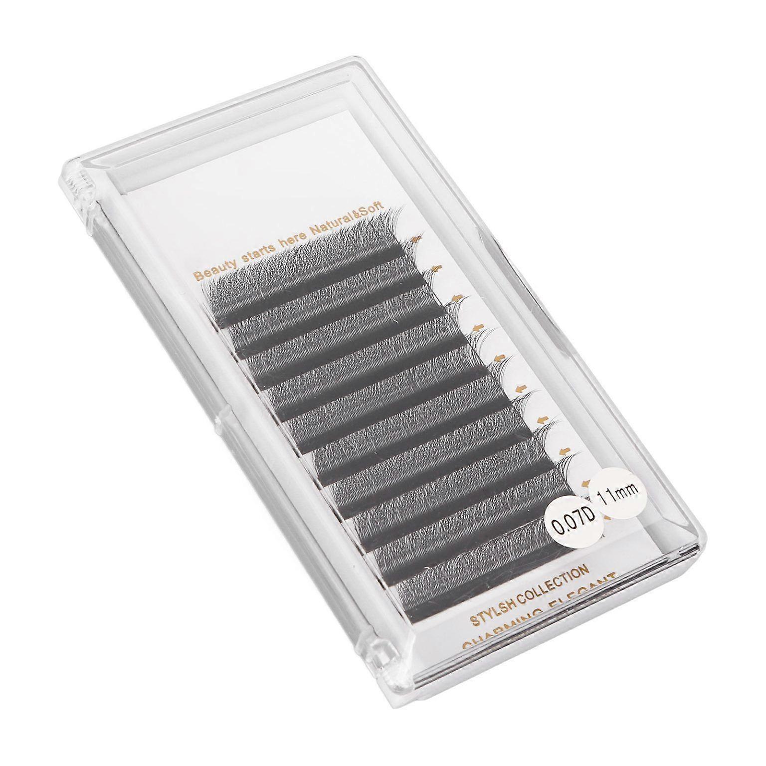 Easy Fan 0.07mm D Curl Lash Extensions - Cluster False Eyelashes