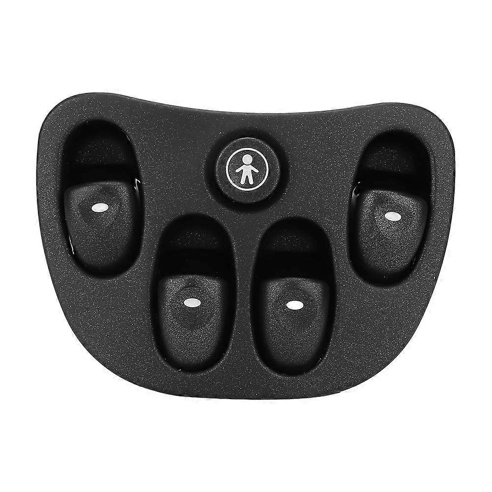 DC 12V 5 Pin Universal Car Power Control Window Switch ON/OFF Black