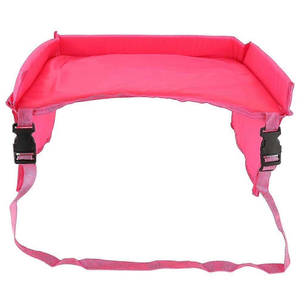 Portable Multi-function Children Toys Storage Bag Baby Kid Waterproof Dining Table (Red)