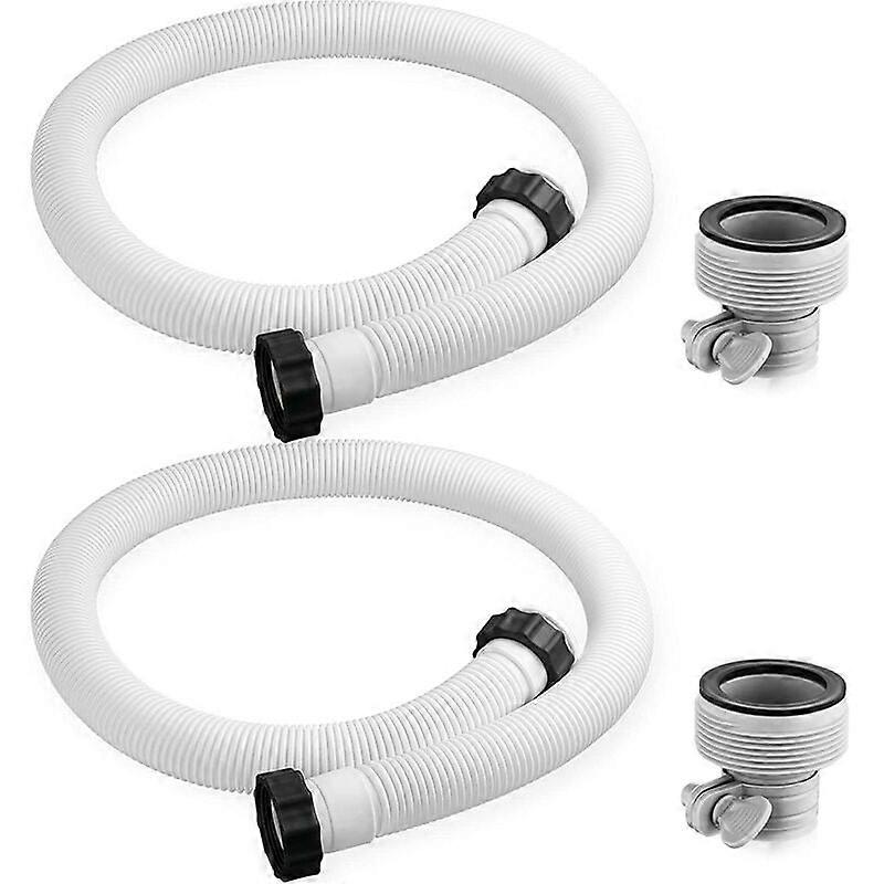 Intex Pool Schlauchadapter, Ersatzschlaucharmaturen (2 Stück)