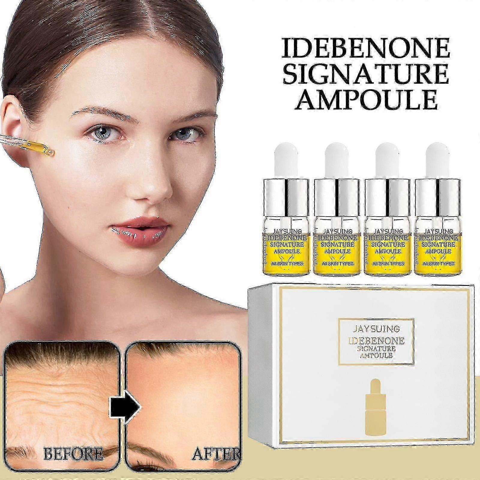 Jaysuingフェイシャルアンチリンクルエッセンスは、肌を引き締め、小じわ、ほうれい線、しわ、アンチエイジング、保湿、若返りを退色させます