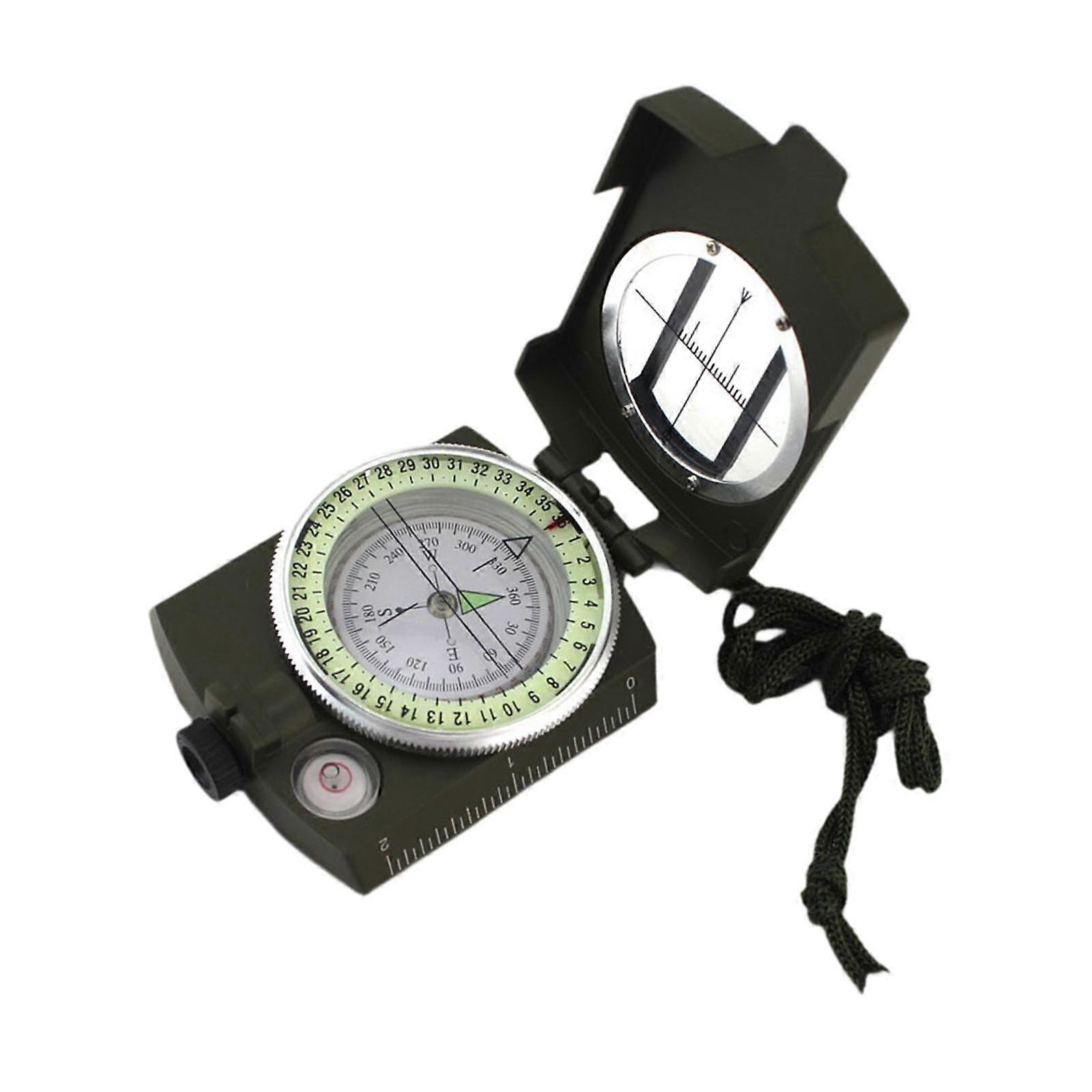 생존 야외 주택 계획을 위한 휴대용 나침반 수준 지질 나침반