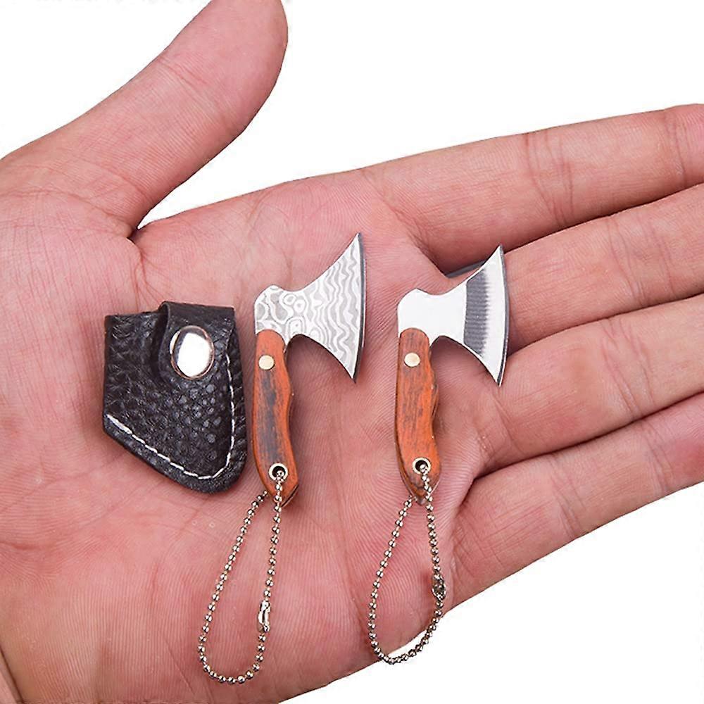 2pcs Mini Mobile Knife Set Balta Shape Small Switch Chain Thumb Box Cutter for Vehicles