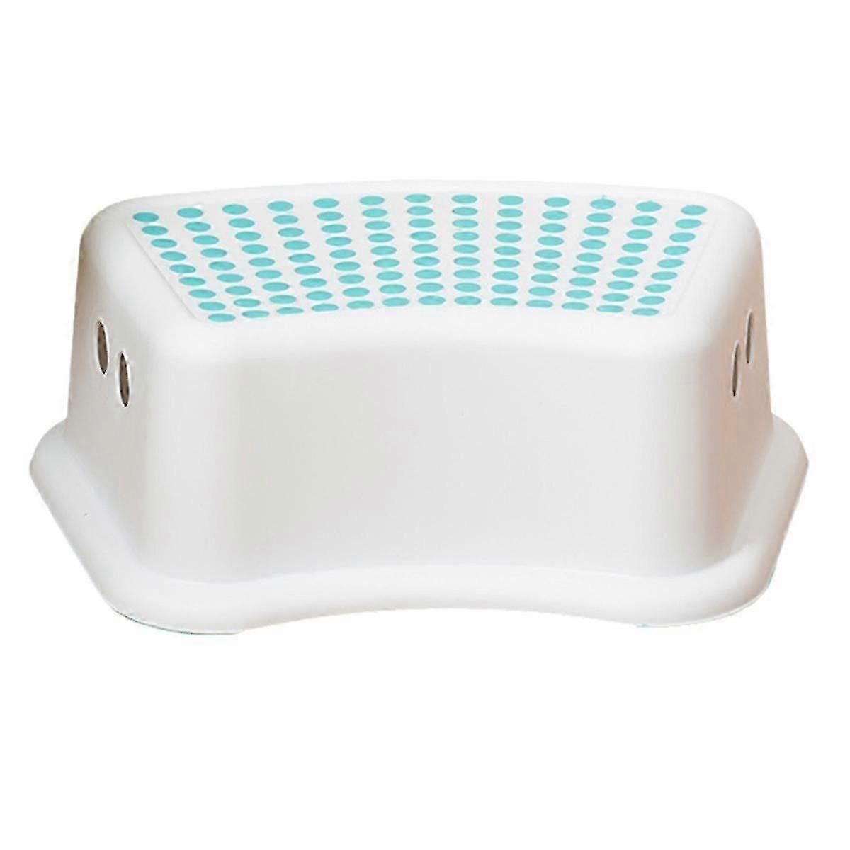 Step Stool with Non-Slip , Curved Step Stool, Potty Training Toilet,Bathroom Sink, Kitchen Counter Stool Helper A
