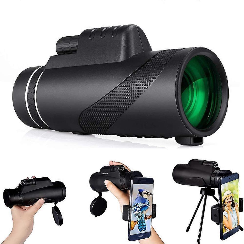 Optimal Viewing Experience, Compact & Portable High Powered Monocular Telescope, Ideal For Outdoor Activities, Smart Phone Compatibility, Easy