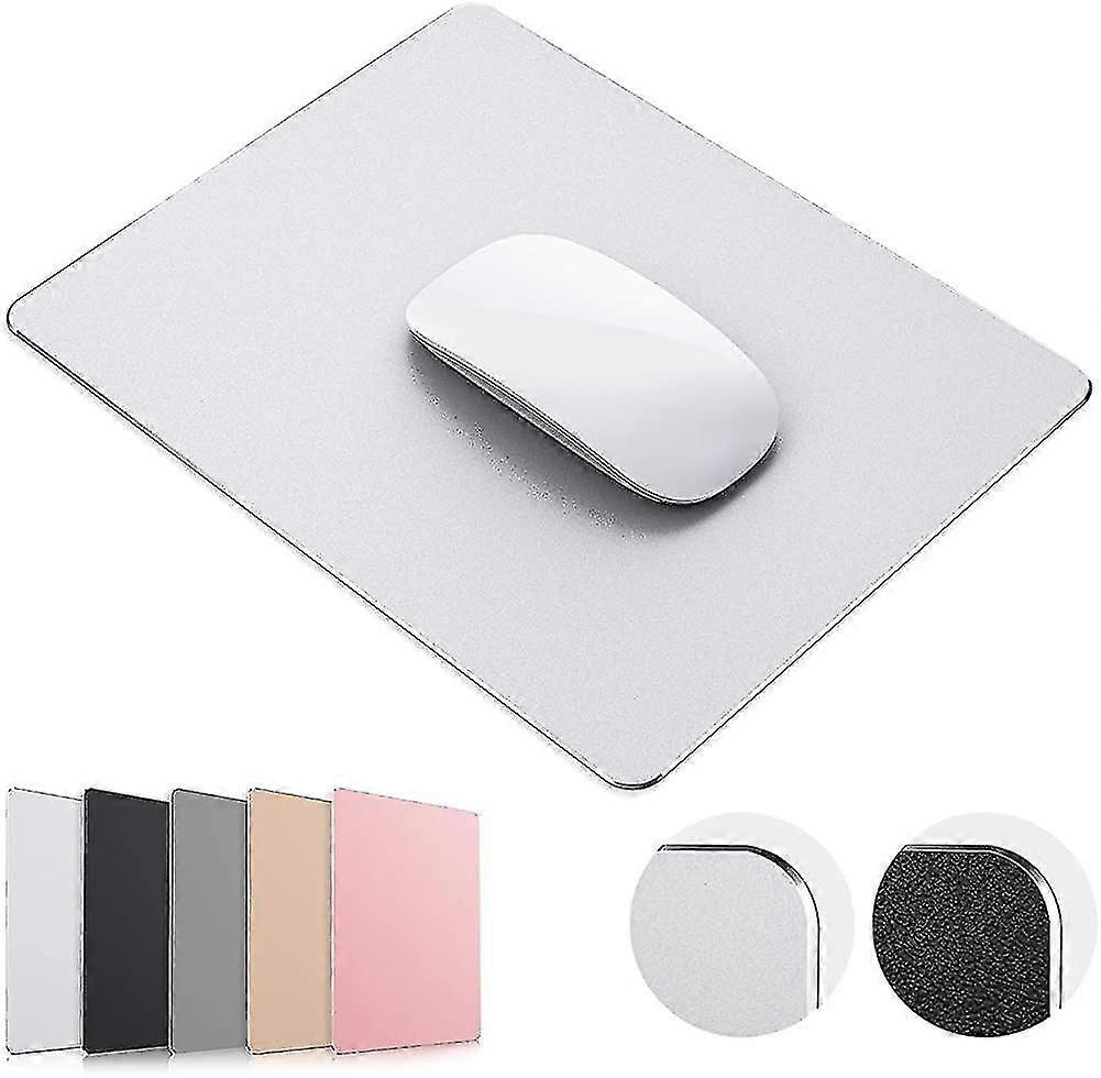 Mouse Pad, Mousepad Small Mouse Pad Aluminum Mouse Mat Mse Pad Hard Mouse Mat