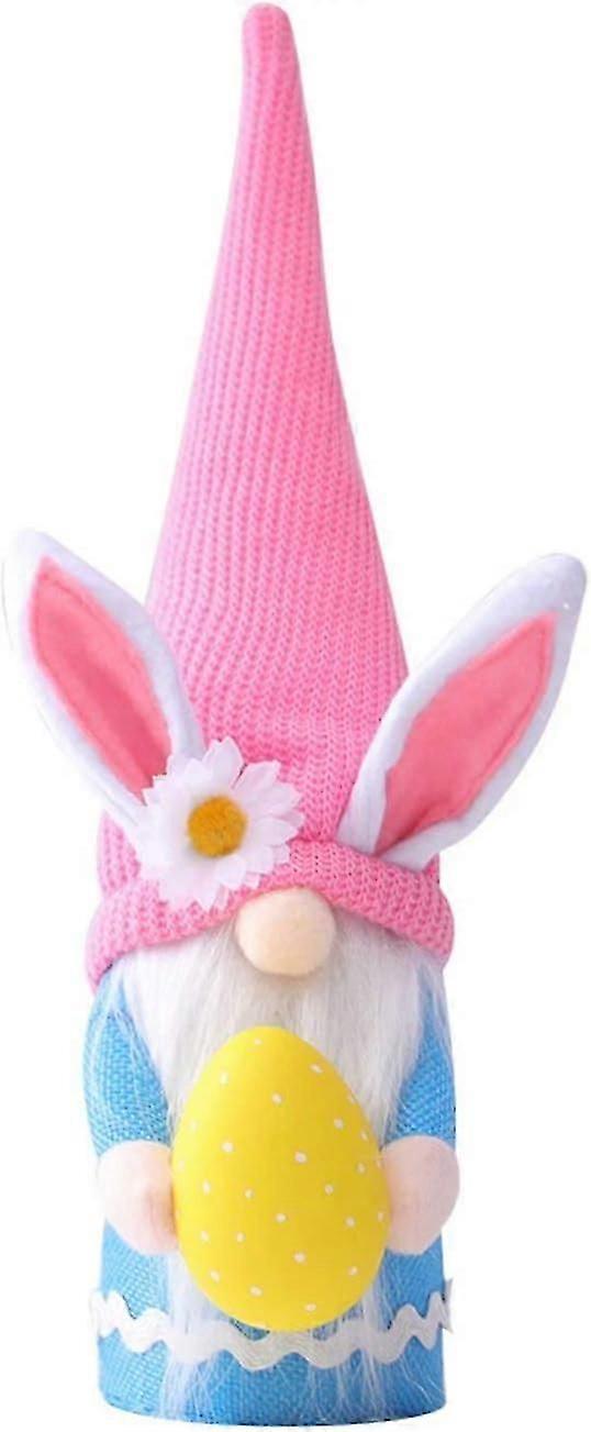 Easter Plush Easter Bunny With Easter Egg, 3Pcs Easter Bunny Gnomes, Easter Gnomes Plush, Holiday Easter Bunny Decor For Home Decor