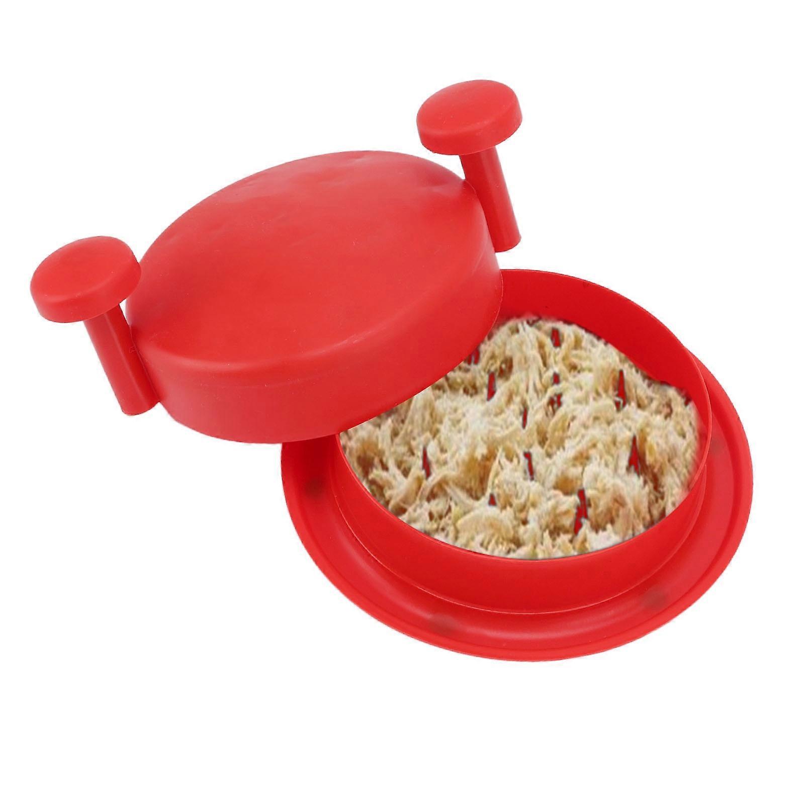 Chicken Shredder Multipurpose Meat Shredding Tool for Vegetables Pulled Pork Beef Chicken Red 