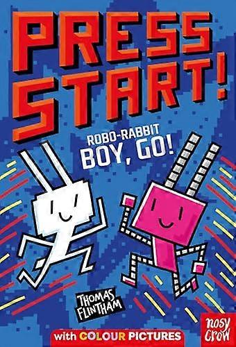 Press Start Robo Rabbit Boy Go