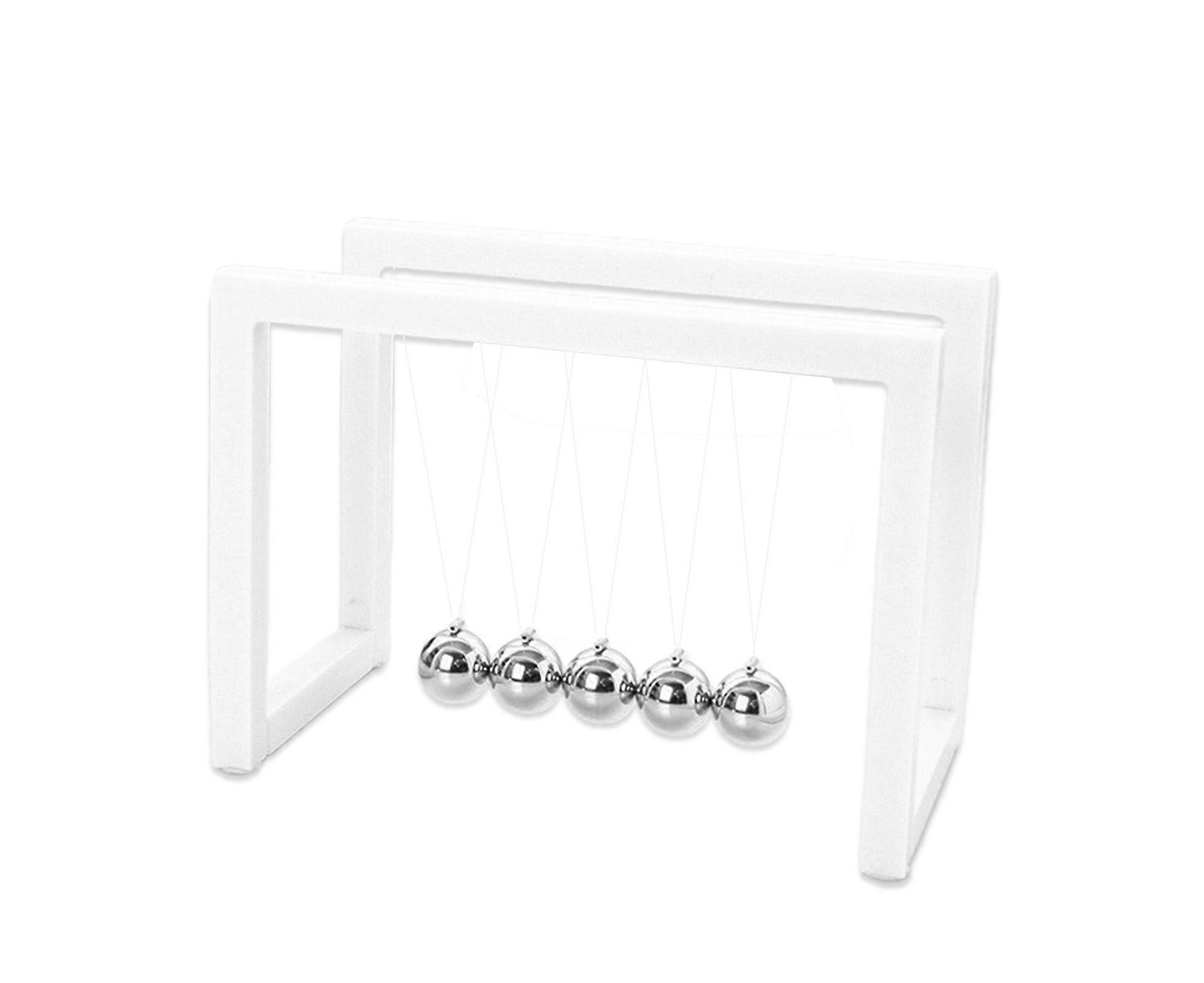 Newtons Cradle Pendulum Balance Ball Physical Experiment Educational Toy Gift 2#