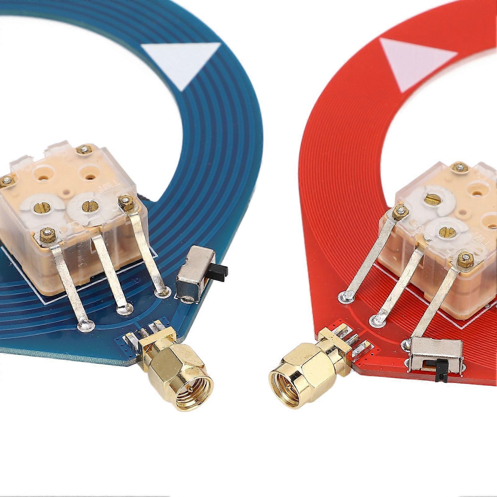 2Pcs Mini Portable Round Anti-Interference AM/MW/SW Antenna for Shortwave Radio