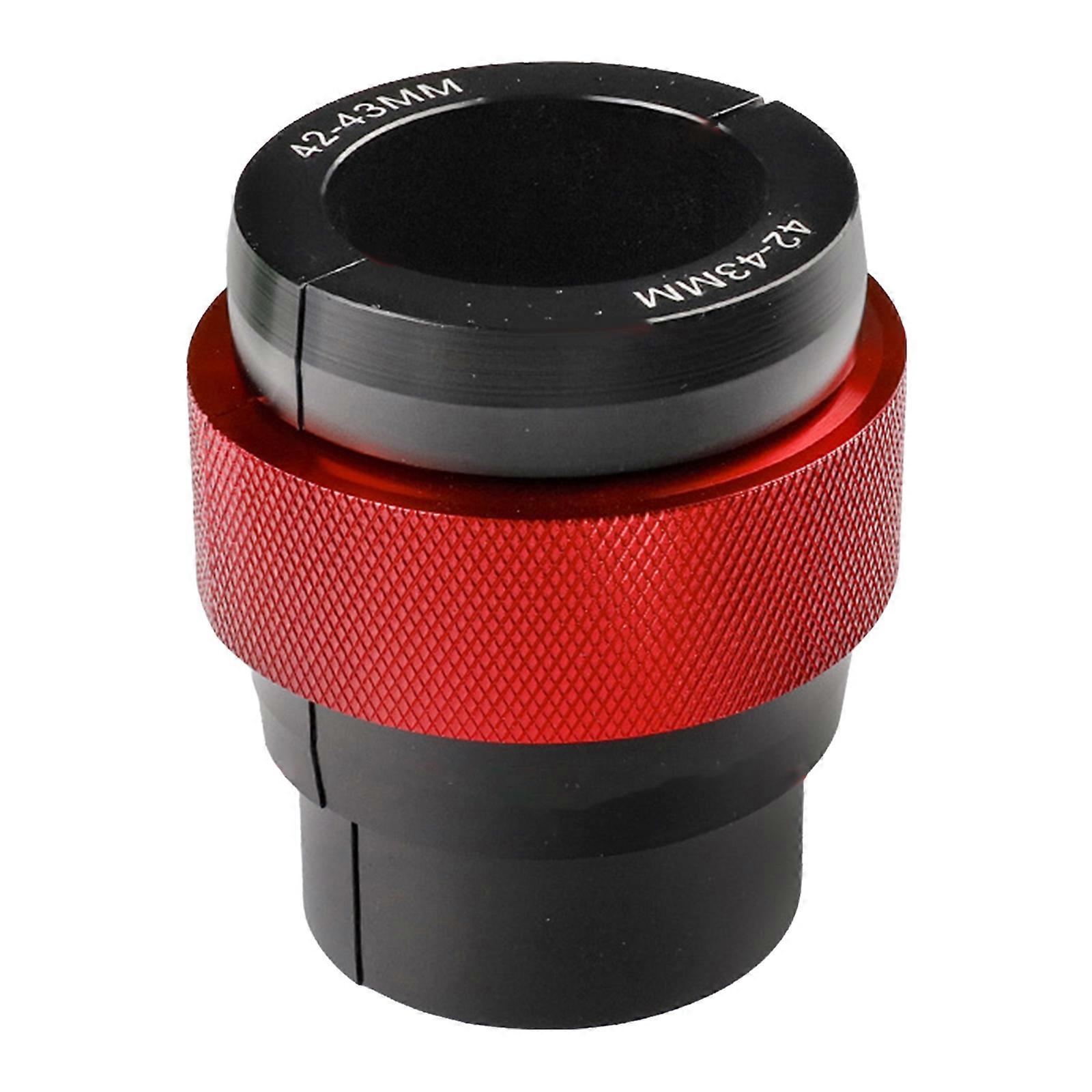 Convenient Replacement Front Fork Oil Seal Driver Tool Installer Driver Tool Aluminum Fork Seal Installation Tool Red