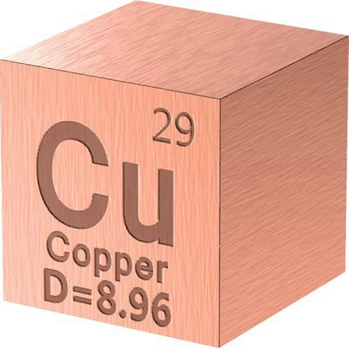 10 Piece Metal Elements-Cubes - Density-Cube Set for A Periodic Table of Elements Collection - (0.39 Inch/10 mm) js