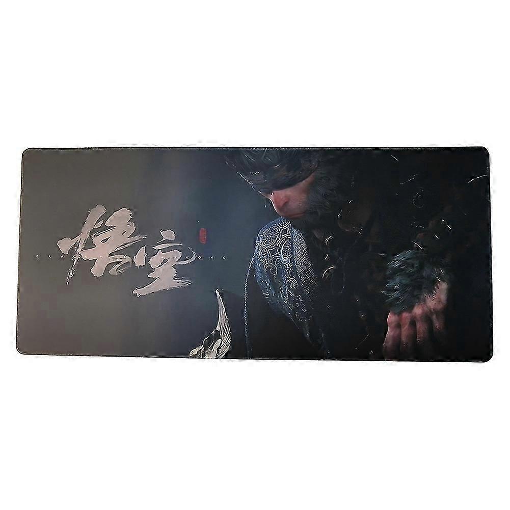 Black Myth Game Tapis de souris, Grand PC de jeu Compute Gamer Keyboard Mous Pad, Esports Super Large Tab