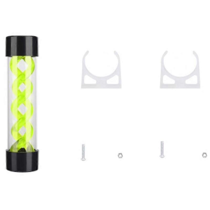 200mm Water Cooling PC Water Tank with G1/4 Thread for Cooler(Green)