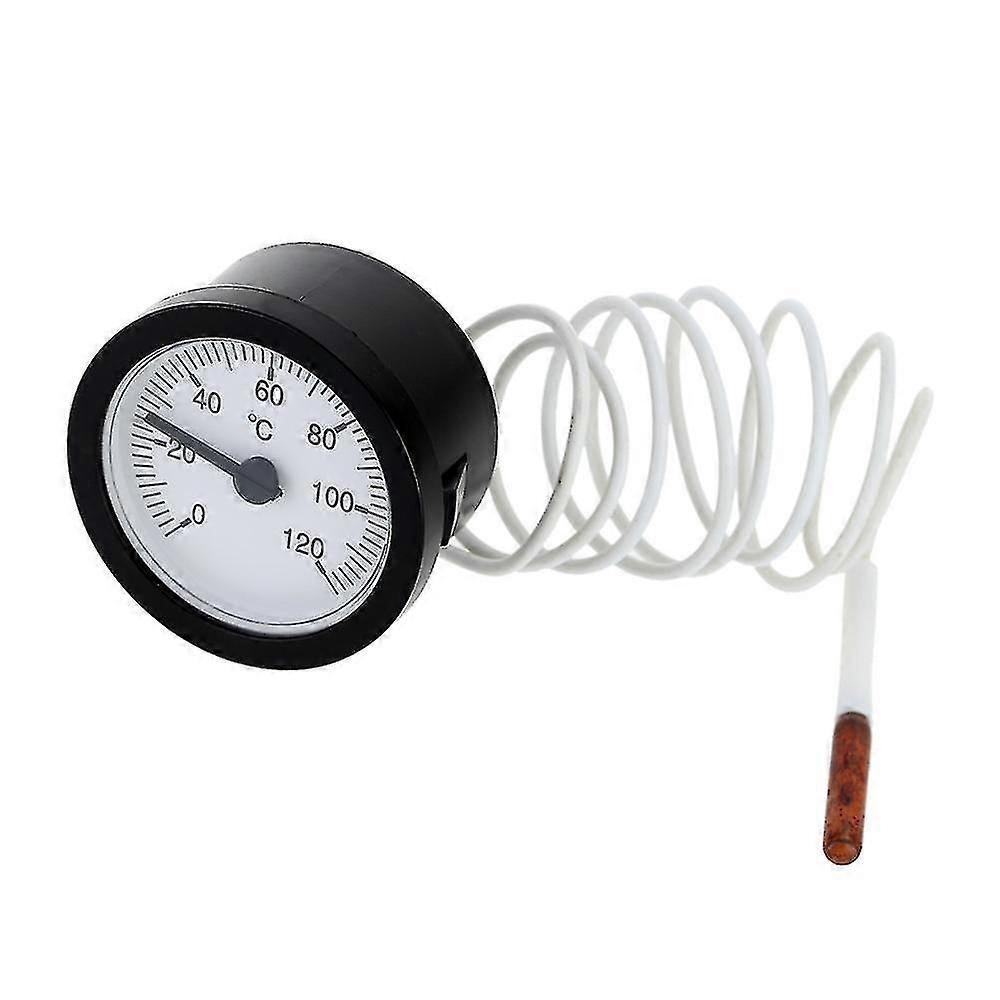 Dial Thermometer Capillary Temperature Gauge With 1m Sensor