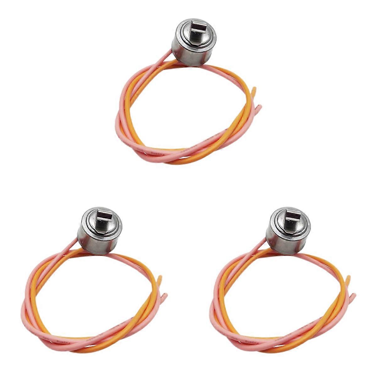 3 Pack Defrost Thermostat Fits for Refrigerator Freezer